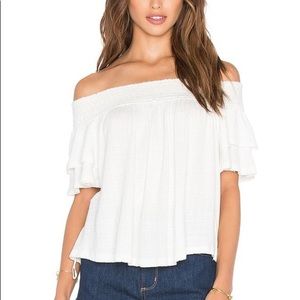 Free People Off the Shoulder Santorini Top